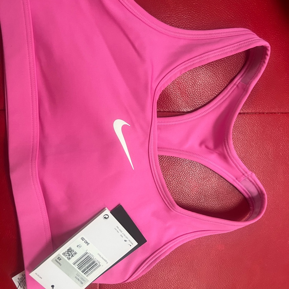 Nike Women's Vibrant Pink Sports Bra